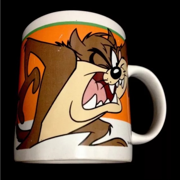 Vintage TAZ Coffee Cup Tasmanian Devil 1998 Looney Tunes Mug - Picture 5 of 5